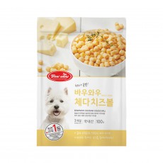 바우와우 체다 치즈볼 100g